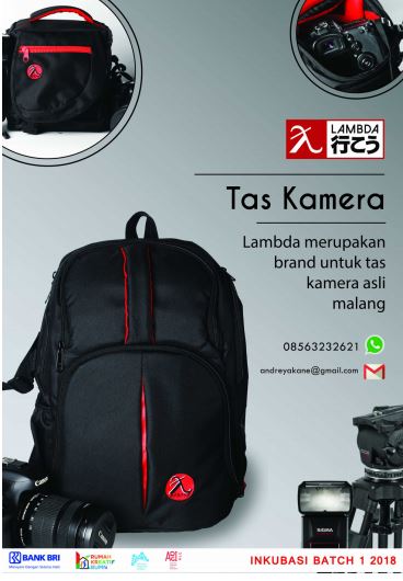 Lamda tas kamera ransel