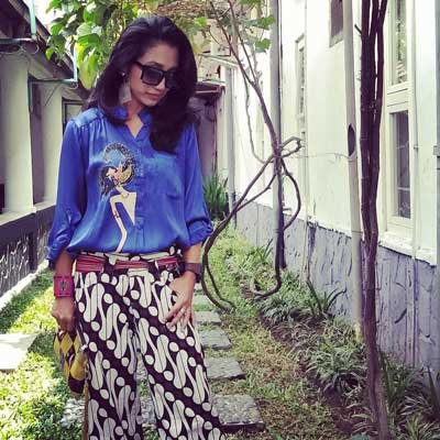 Batik Denim dan Lukis Fransiska Denim