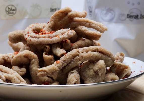 Kripik Usus Nenek Ecan