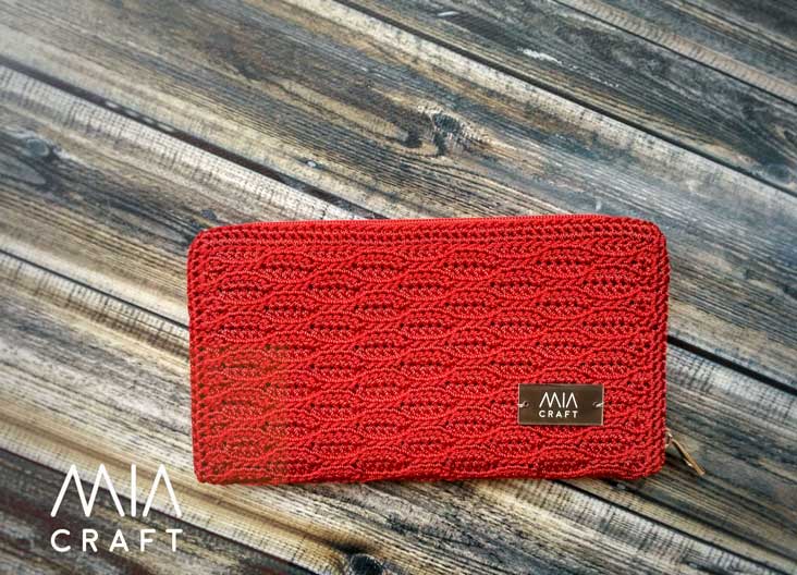 Dompet Rajut Mia Craft